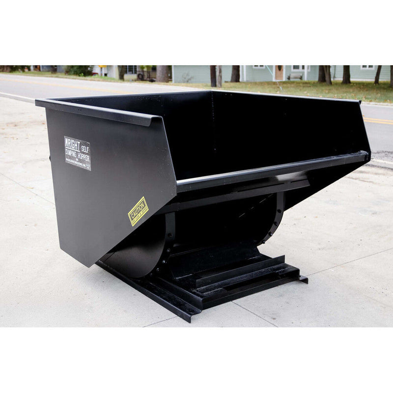 Wright Heavy Duty Self-Dumping Hopper Wright 2 Yard Wright Heavy Duty Self-Dumping Hopper - Black - 20099