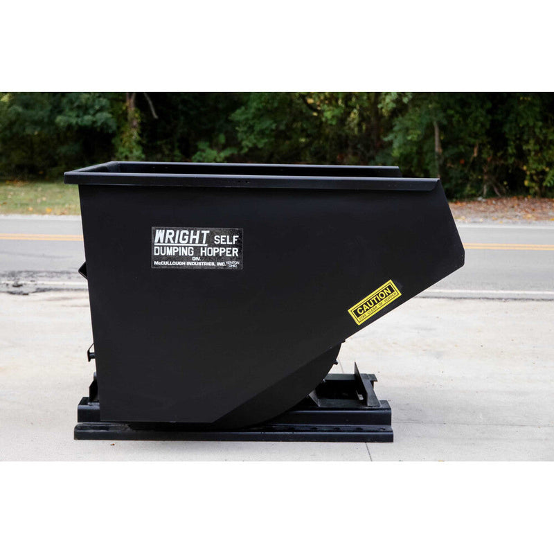 Wright Heavy Duty Self-Dumping Hopper Wright 2 Yard Wright Heavy Duty Self-Dumping Hopper - Black - 20099