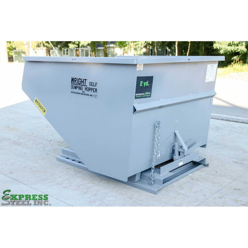 Wright Self-Dumping Hopper Wright 2 Yard Wright Self-Dumping Hopper - 20055