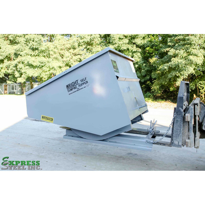 Wright Self-Dumping Hopper Wright 2 Yard Wright Self-Dumping Hopper - 20055