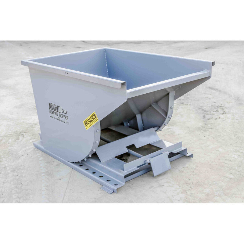Wright Bump Release Hopper Wright 3/4 Yard Wright Bump Release Hopper - 7555BR