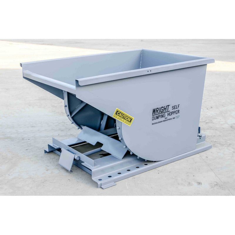 Wright Bump Release Hopper Wright 3/4 Yard Wright Bump Release Hopper - 7555BR