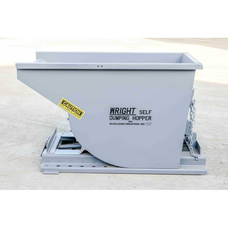 Wright Bump Release Hopper Wright 3/4 Yard Wright Bump Release Hopper - 7555BR