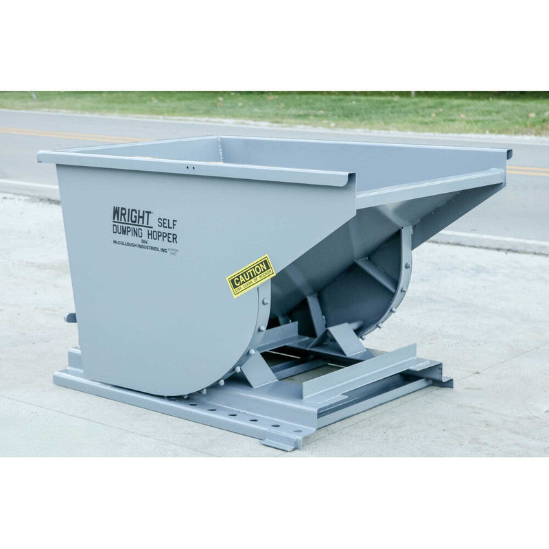 Wright Self-Dumping Hopper Wright 3/4 Yard Wright Self-Dumping Hopper - 7555