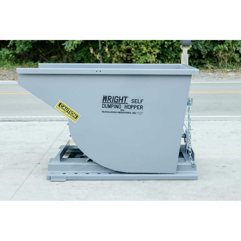 Wright Self-Dumping Hopper Wright 3/4 Yard Wright Self-Dumping Hopper - 7555