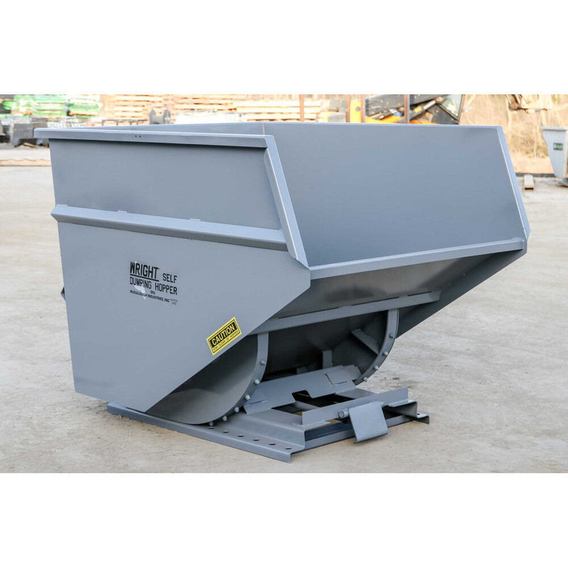 Wright Bump Release Hopper Wright 3 Yard Wright Bump Release Hopper - 30055BR