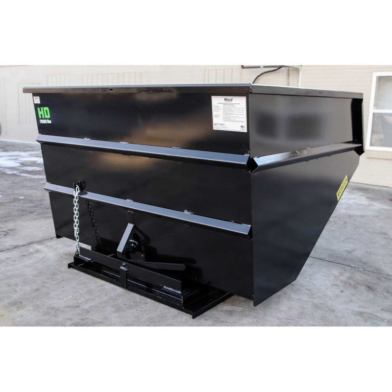 Wright Heavy Duty Self-Dumping Hopper Wright 4 Yard Wright Heavy Duty Self-Dumping Hopper - Black - 40099